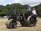 Ruston Proctor Steam Roller No 38591 named 'Midnight' at Netley Marsh Show