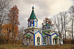 St. Michael the Archangel Church in the former village