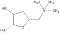 Figura 2. Estructura de la 2R-muscarina.