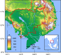 Image 51 Topography of Cambodia (from Geography of Cambodia)