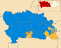 2011 results map