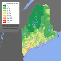 Image 1Maine population density map (from Maine)