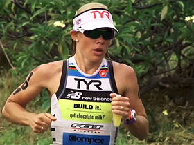 Mirinda Carfrae im Ironman Hawaii 2014