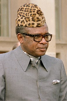 Mobutu Sese Seko v roku 1983