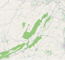 Clifton Forge is located in Shenandoah Valley