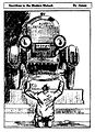 Image 12Sacrifices to the Modern Moloch, a 1922 cartoon published in The New York Times, criticizing the apparent acceptance by society of increasing automobile-related fatalities (from Road traffic safety)