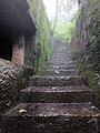 Stairs inside the fort