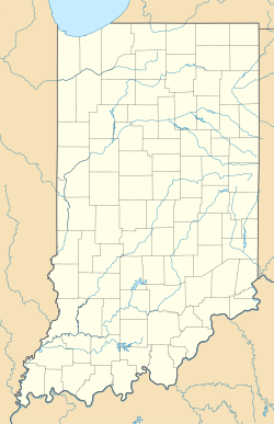 The Rink (Indianapolis, Indiana) is located in Indiana