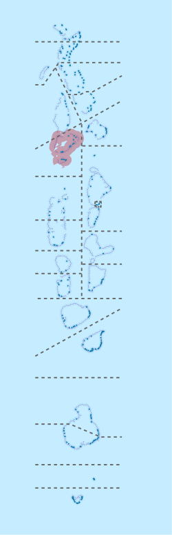 Location of Baa in Maldives