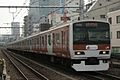 Set 514 in "red brick" livery in October 2014