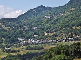 A general view of Montvernier, from Le Châtel