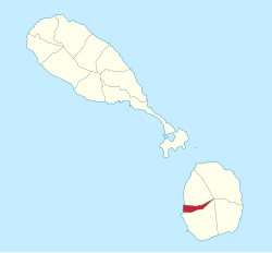 Location of セントポール・チャールズタウン教区