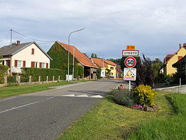 The road into Struth