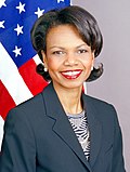 Condoleezza Rice 2007, 2006, 2005, y 2004 (Finalista en 2008)