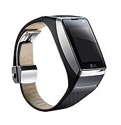 The LG GD910 watch phone from 2009