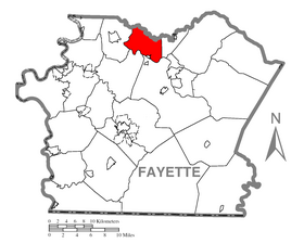 Localisation de Lower Tyrone Township