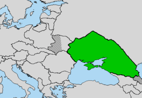 Localização de Sul da Rússia / Rússia do Sul