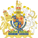 1603년 ~ 1649년 제임스 1세, 찰스 1세 시대의 잉글랜드 왕국의 왕실 문장