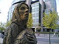 Image 15A memorial to the Great Famine (Ireland), a famine event in Ireland that faced elongated suffering from the UK's domestic policy failures at the time under the Prime Ministers Sir Robert Peel and Lord John Russell. (from Health politics)