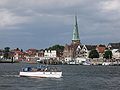 Travemünde Vorderreihe mit St. Lorenz-Kirche