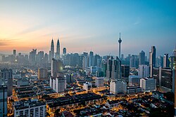 Skyline von Kuala Lumpur