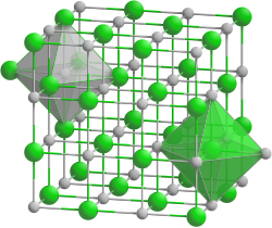 Struktur von Silber(I)-fluorid