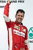 Sebastian Vettel, pilot german de Formula 1