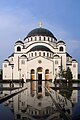 Église Saint-Sava de Belgrade (Serbie).