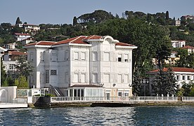 Yağcı Hacı Şefik Bey Yalısı in Kanlıca on the Bosphorus.