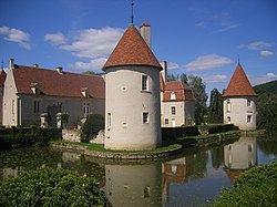 Skyline of Brinon-sur-Beuvron