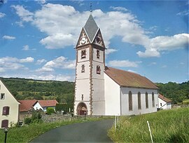 Saint-Maurice church in Obergailbach