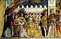 Родина Гонзага .Фреска в Камері дельї Спозі. 1474 р. Мантуя
