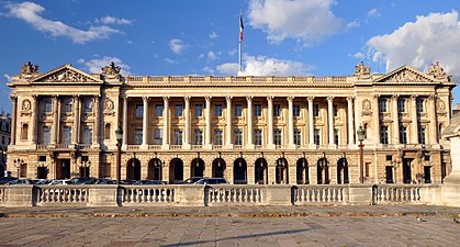 Hotel de la Marine na Praça da Concórdia (1761-70)