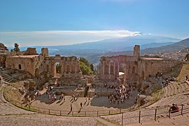 Taormina görög-római színháza