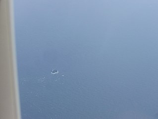 Huaping Islet from above to the northwest