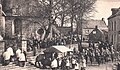 Plouray: procession le jour de la confirmation vers 1935.