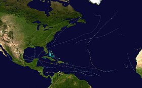 Image illustrative de l’article Saison cyclonique 1988 dans l'océan Atlantique nord