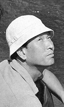 Akira Kurosawa na natáčení filmu Sedm samurajů (1953)