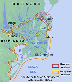 Біосферні заповідники у дельті Дунаю