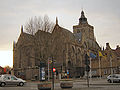 De Sint-Bertinuskerk in Poperinge, gebouwd 1147