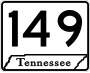 State Route 149 marker