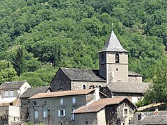 L'église Saint-Sauveur de Pinet.