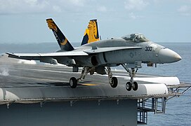 F/A-18 Hornet — carrier-capable multirole fighter