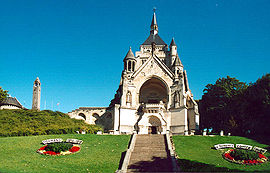 Memorial chapel to the Battles of the Marne, in Dormans