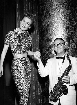 Gale Storm en Billy Vaughn in The Gale Storm Show in 1958