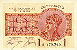 1 франк 1923 года