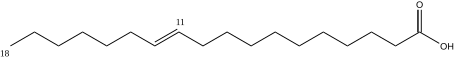 vaccenic acid structure