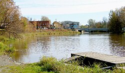 Downtown Chesterville on the South Nation River