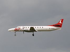 D-COLT, een Fairchild Metroliner van OLT in 2007.