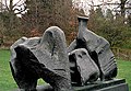 Three Piece Reclining Figure No. 1 (1961.) bronca, Yorkshire